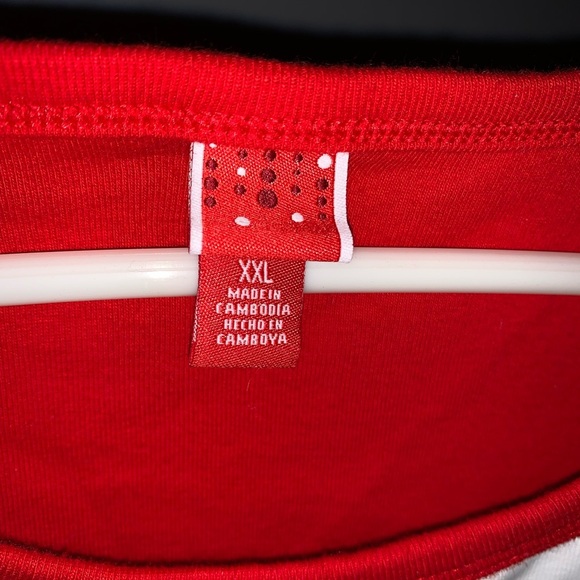 - - Christmas holiday Santa Clause suit red holiday top size XXL - Picture 4 of 5